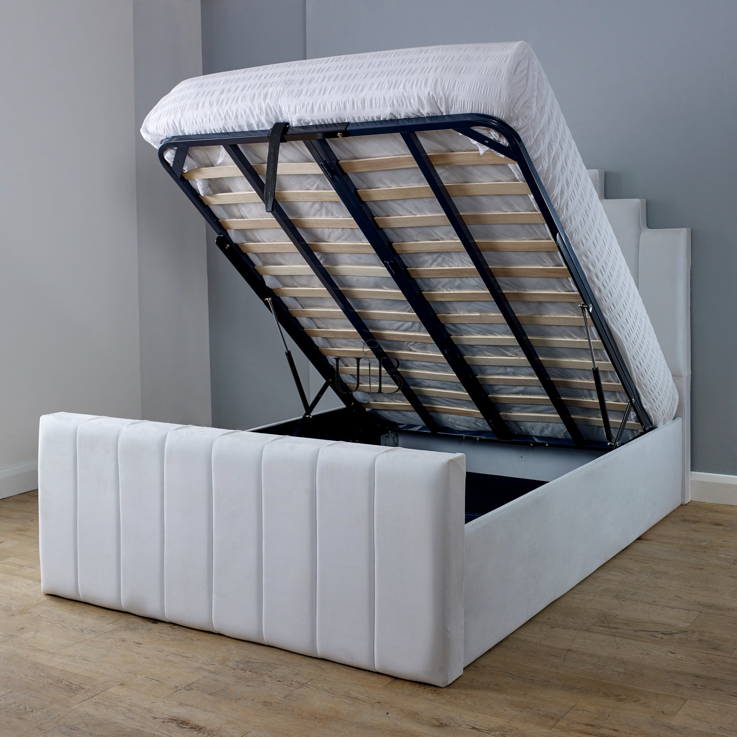 Vertex Stepped Ottoman Bed