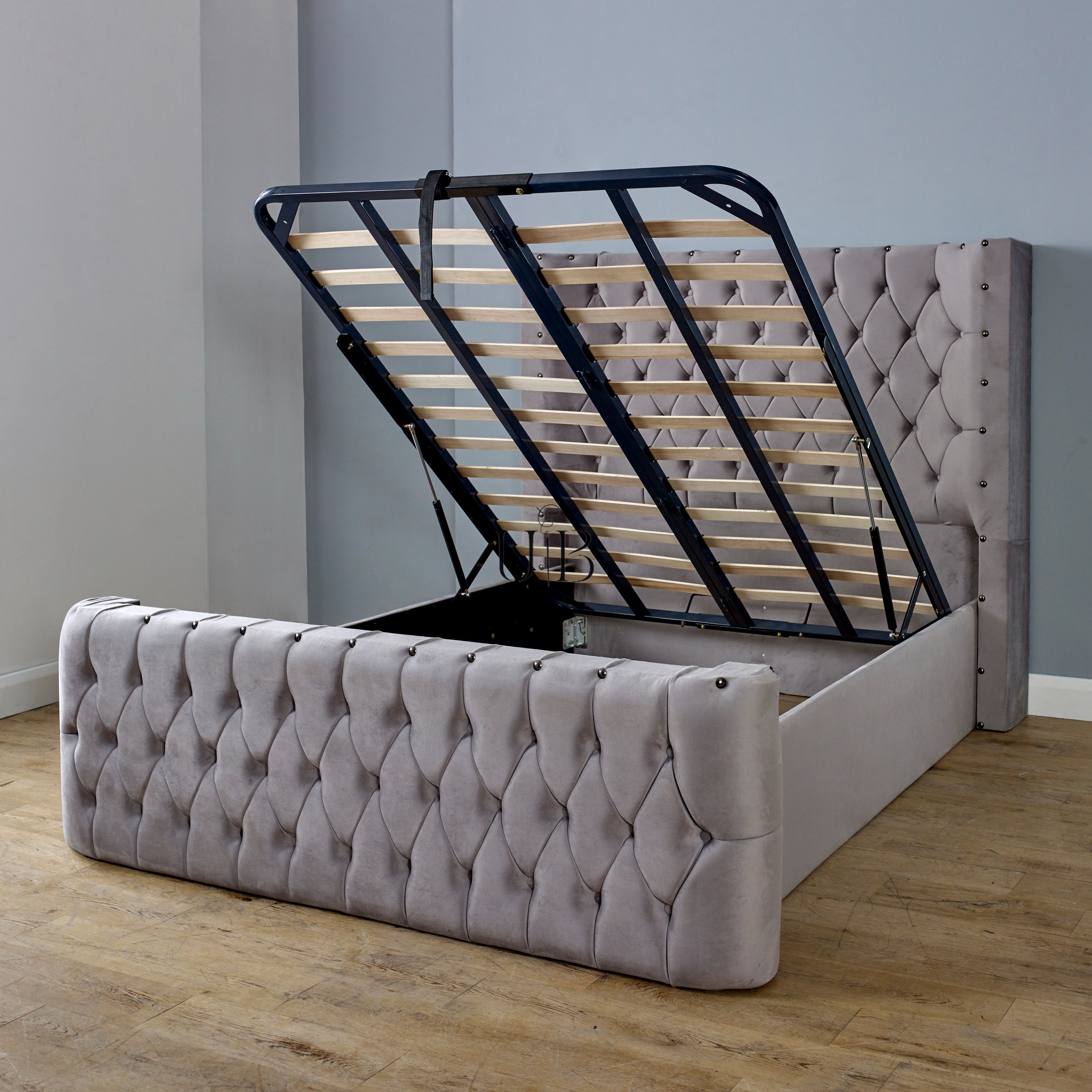 Imperial Studded Ottoman Bed