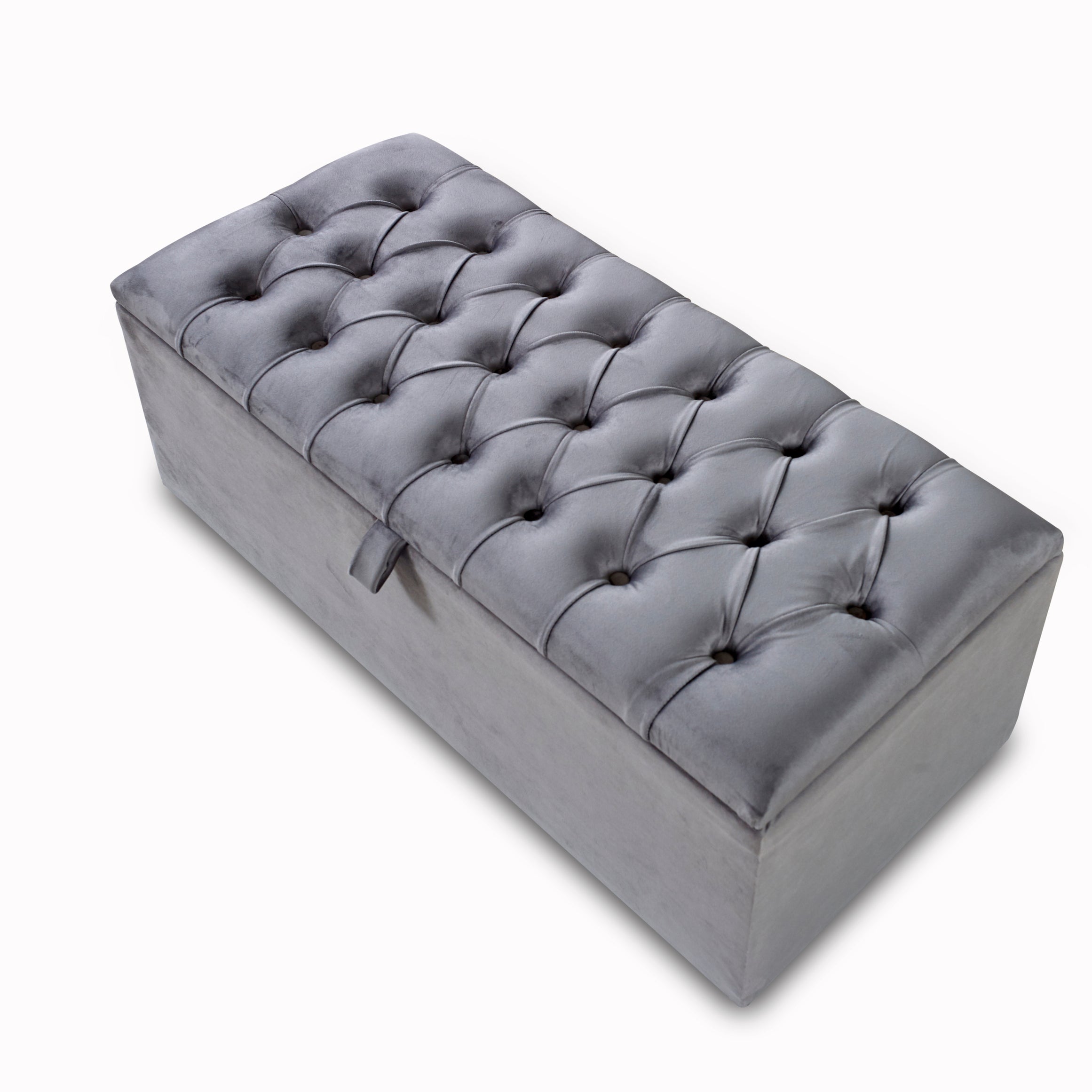 Chesterfield Tufted Ottoman Box
