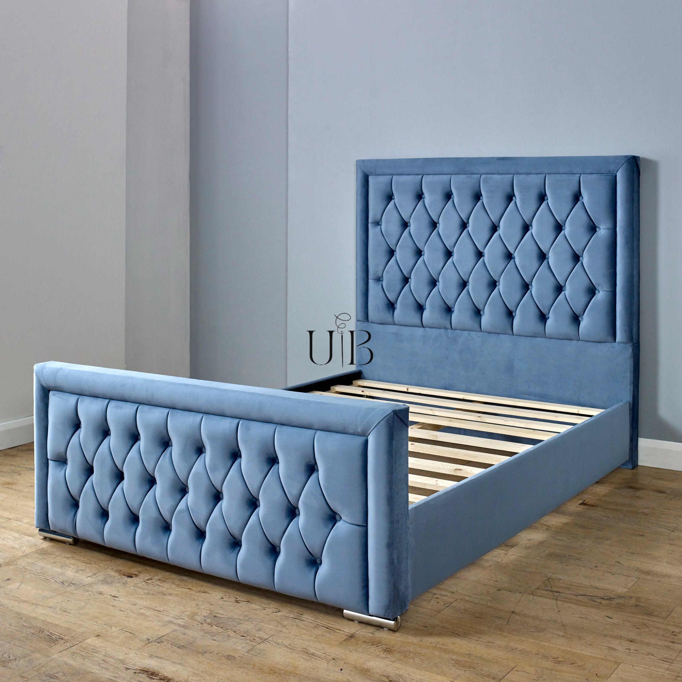 Luxe Tufted Bed Frame